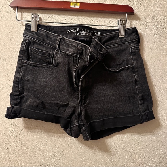 American Eagle  Super Hi Rise Shortie Shorts US 6 - Picture 6 of 6